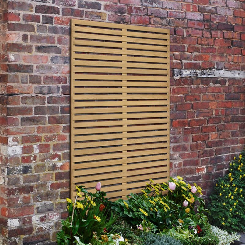 Forest 6' x 3' Pressure Treated Slatted Trellis Panel (1.8m x 0.9m) online kaufen