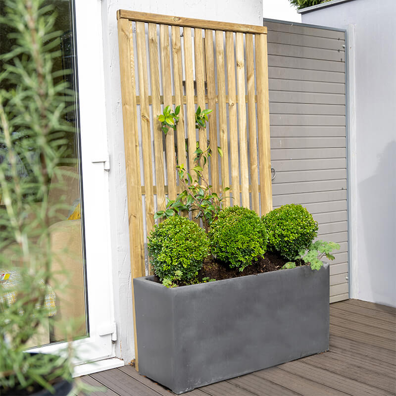 Forest 6' x 3' Pressure Treated Vertical Slatted Garden Screen Panel (1.8m x 0.9m) online kaufen