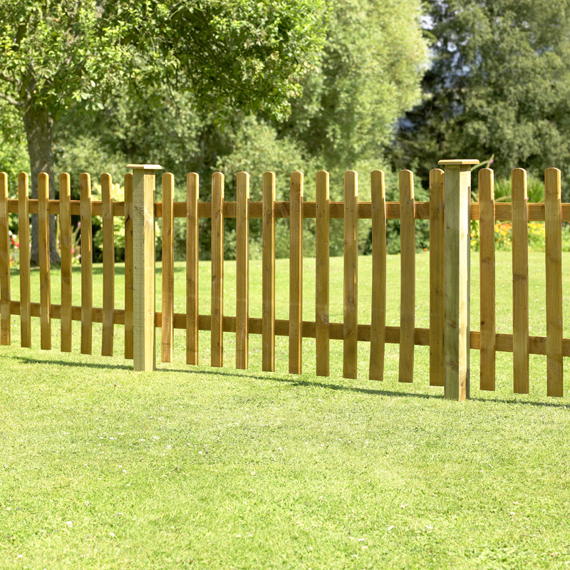 Forest 6' x 3' Wooden Pale Picket Fence Panel (1.8m x 0.9m) online kaufen