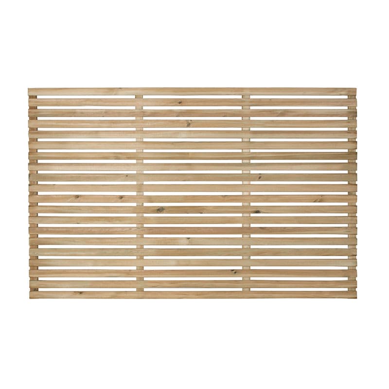 Forest 6' x 4' Pressure Treated Contemporary Slatted Fence Panel (1.8m x 1.2m) online kaufen