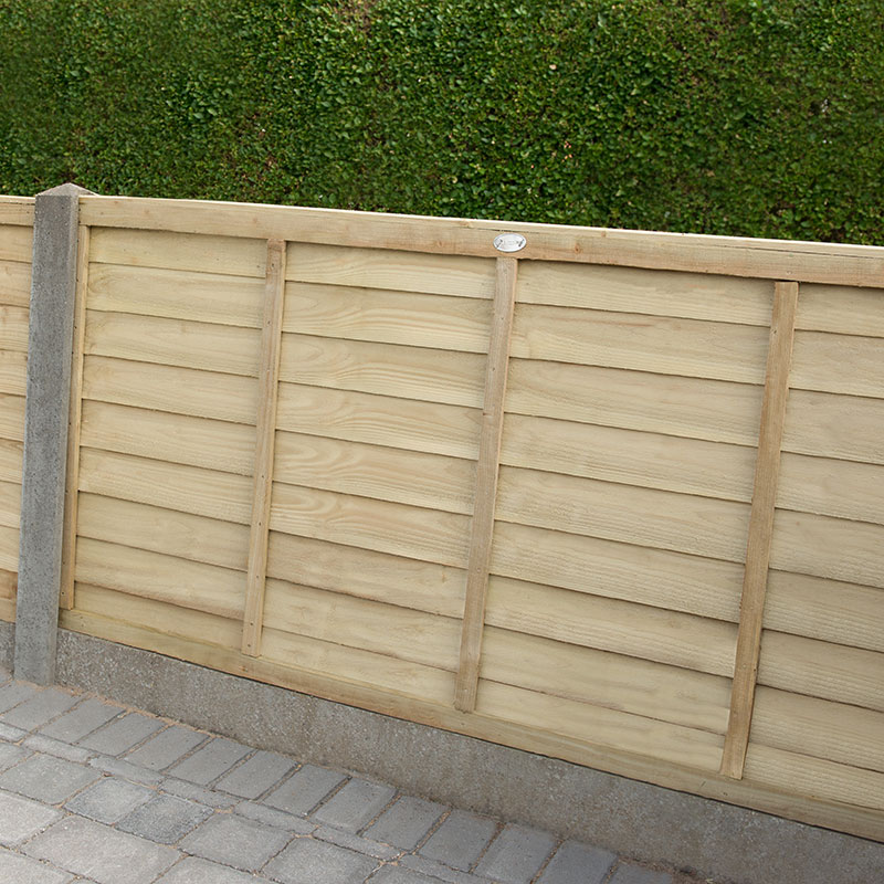 Forest 6' x 4' Pressure Treated Overlap Fence Panel (1.83m x 1.22m) online kaufen