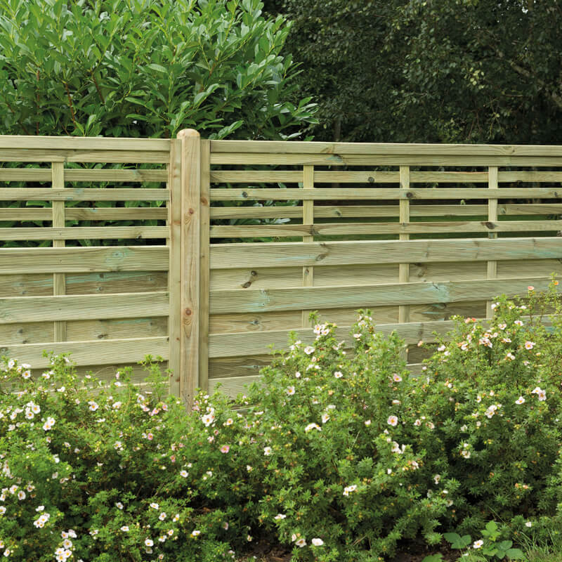 Forest 6' x 5' Kyoto Decorative Fence Panel (1.8m x 1.5m) online kaufen