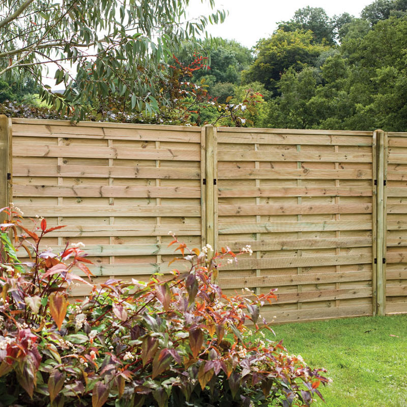 Forest 6' x 6' Europa Plain Pressure Treated Decorative Fence Panel (1.8m x 1.8m) online kaufen