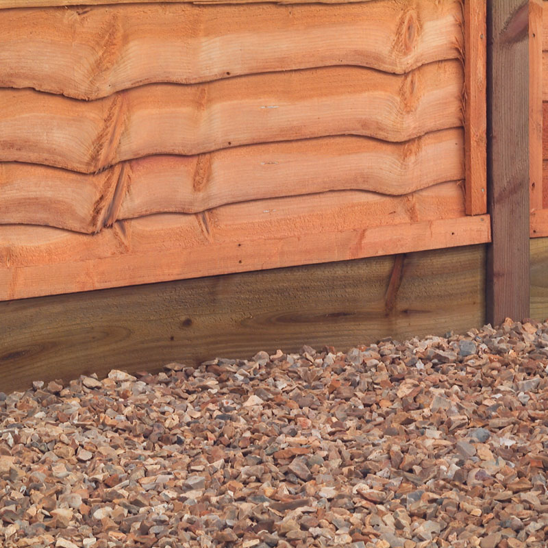 Forest 6' x 6" Pressure Treated Wooden Gravel Board (1.83m x 0.15m) online kaufen