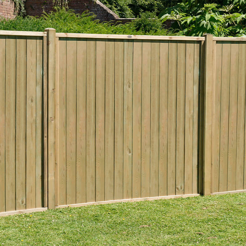 Forest 6'x6' Pressure Treated Vertical Tongue and Groove Fence Panel (1.83m x 1.83m) online kaufen