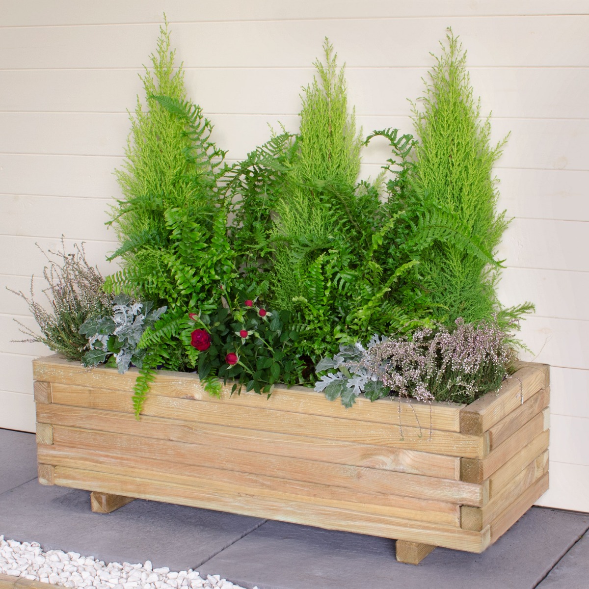 Forest Agen Wooden Garden Planter 3'x1' (0.9x0.3m) online kaufen