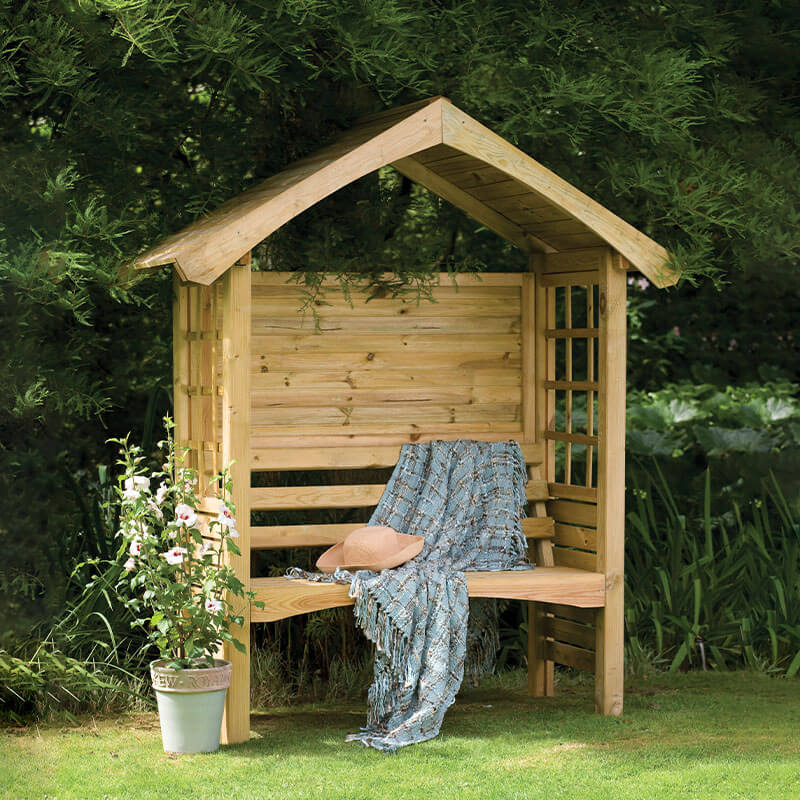 Forest Cadiz Garden Arbour Seat 6' x 2' online kaufen