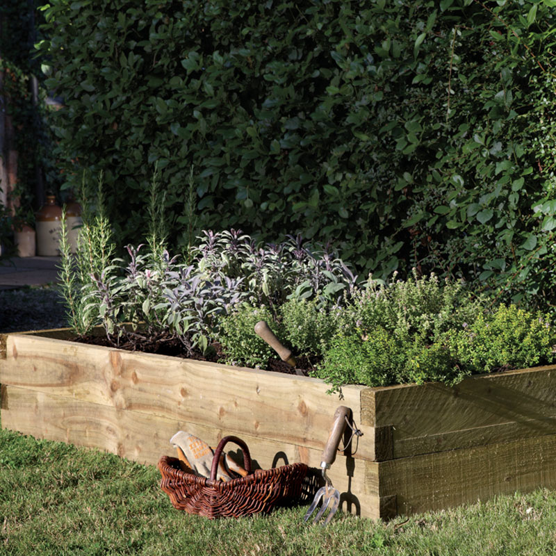 Forest Caledonian Rectangular Raised Bed 6'x3' (1.8x0.9m) online kaufen