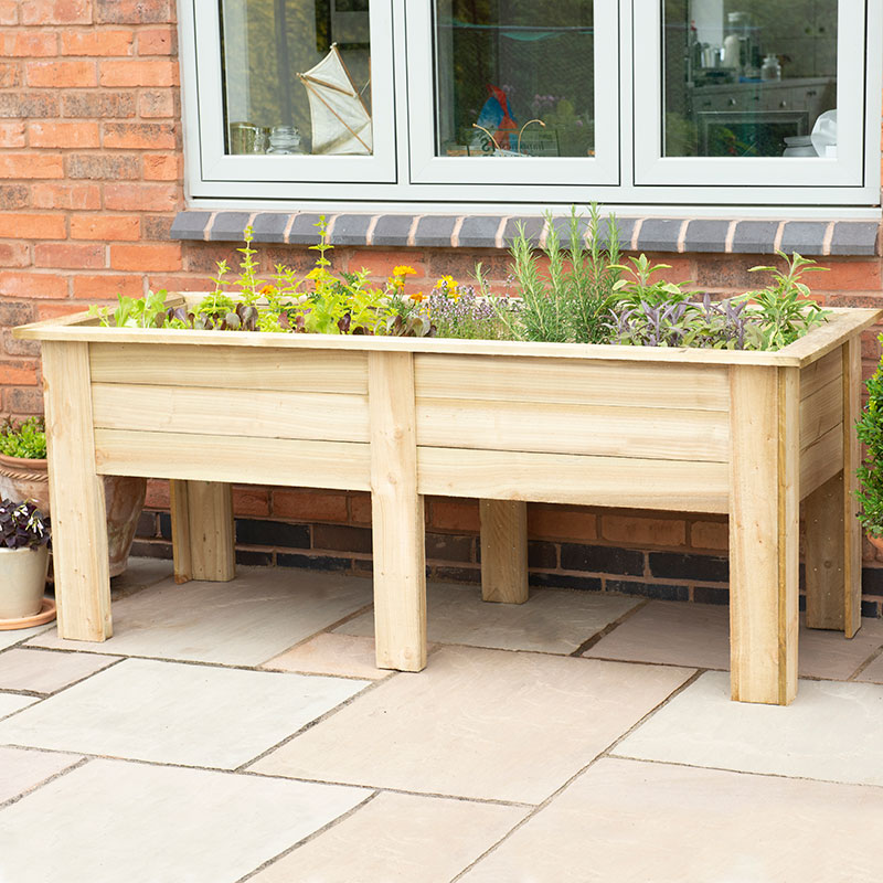 Forest Large Kitchen Garden Planter 6' x 2' (1.8m x 0.7m) online kaufen