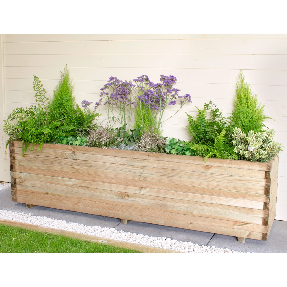 Forest Lomello Wooden Garden Planter 6'x2' (1.8x0.6m) online kaufen