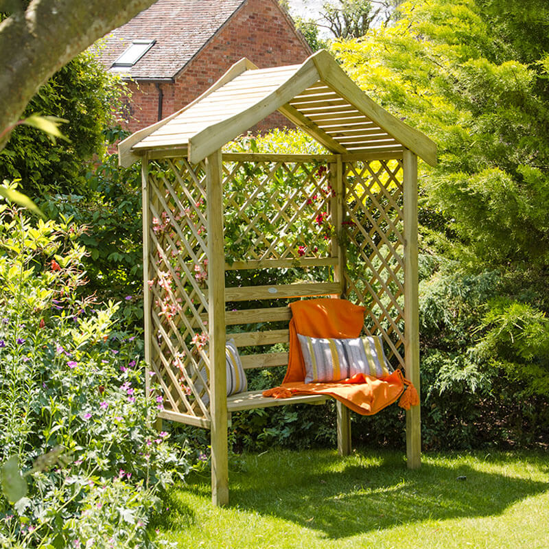 Forest Parisienne Garden Arbour Seat 5' x 2' online kaufen