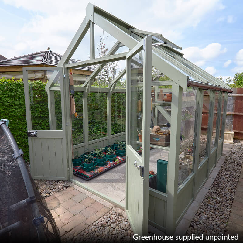 Forest Vale 10x8 Greenhouse (3.26m x 2.56m) - Modular Greenhouse with Installation Included online kaufen