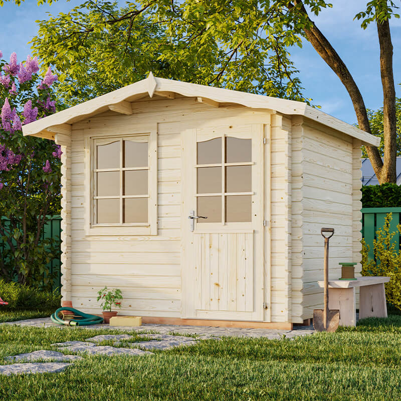 Palmako Emma 1 2.6m x 2.2m Log Cabin Summer House (28mm) online kaufen
