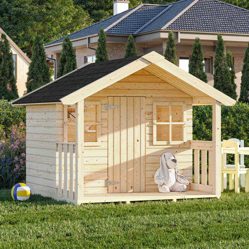 Palmako Felix 1.8m x 1.2m Childrens/Kids Cabin Luxury Outdoor Playhouse (16mm) online kaufen