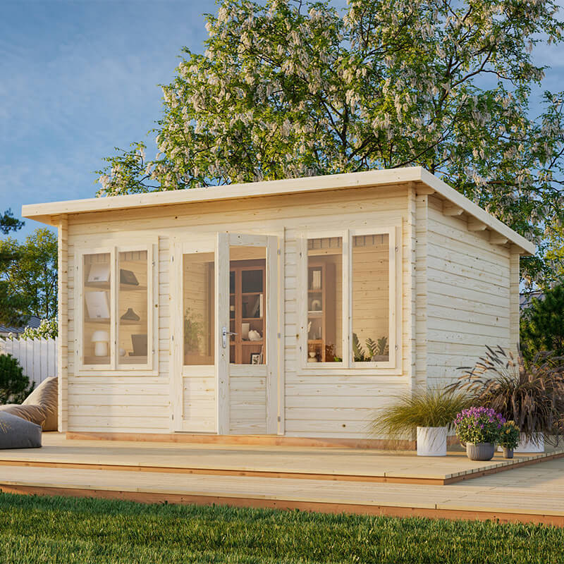 Palmako Lisa 5.1m x 3.8m Log Cabin Garden Room (44mm) online kaufen