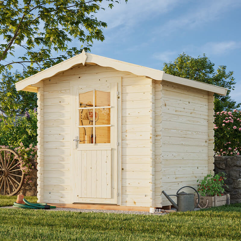 Palmako Vivian 2.1m x 2.1m Log Cabin Summer House (28mm) online kaufen