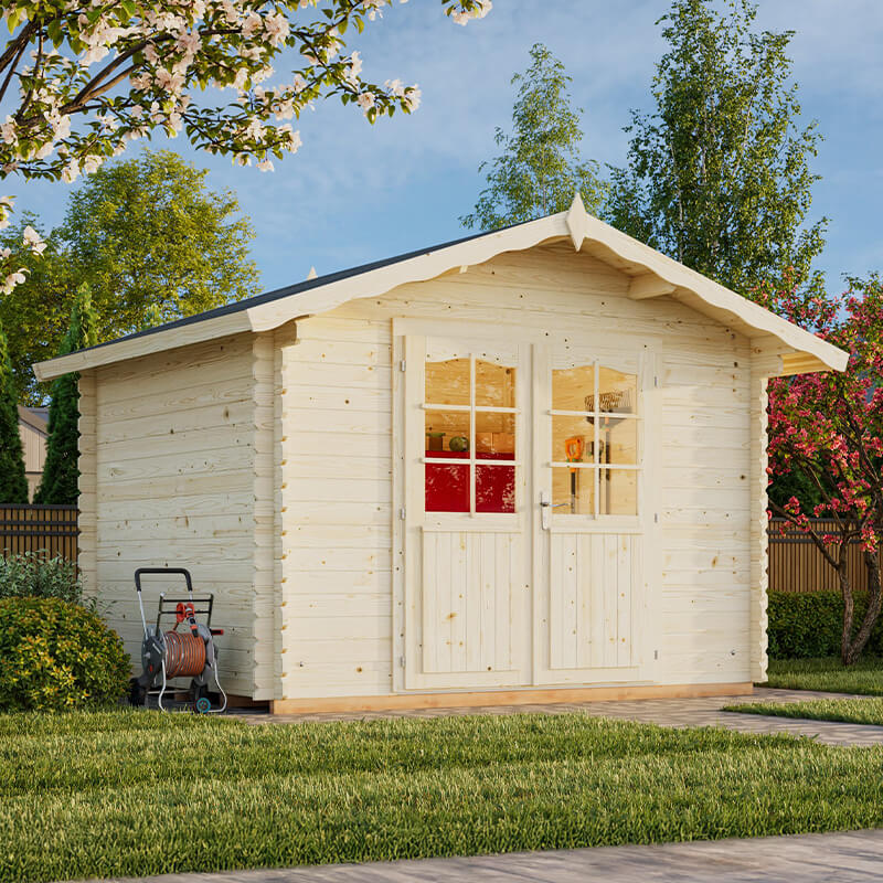 Palmako Vivian 3.3m x 2.7m Log Cabin Summer House (28mm) online kaufen