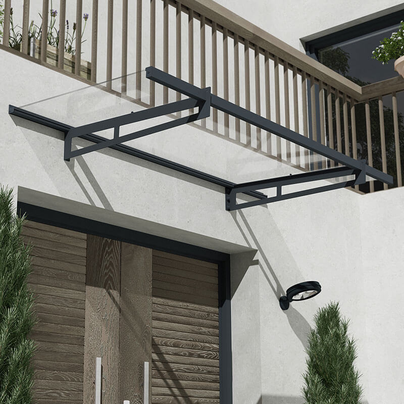 Palram Canopia Bremen 2050 Grey Clear Door Canopy online kaufen