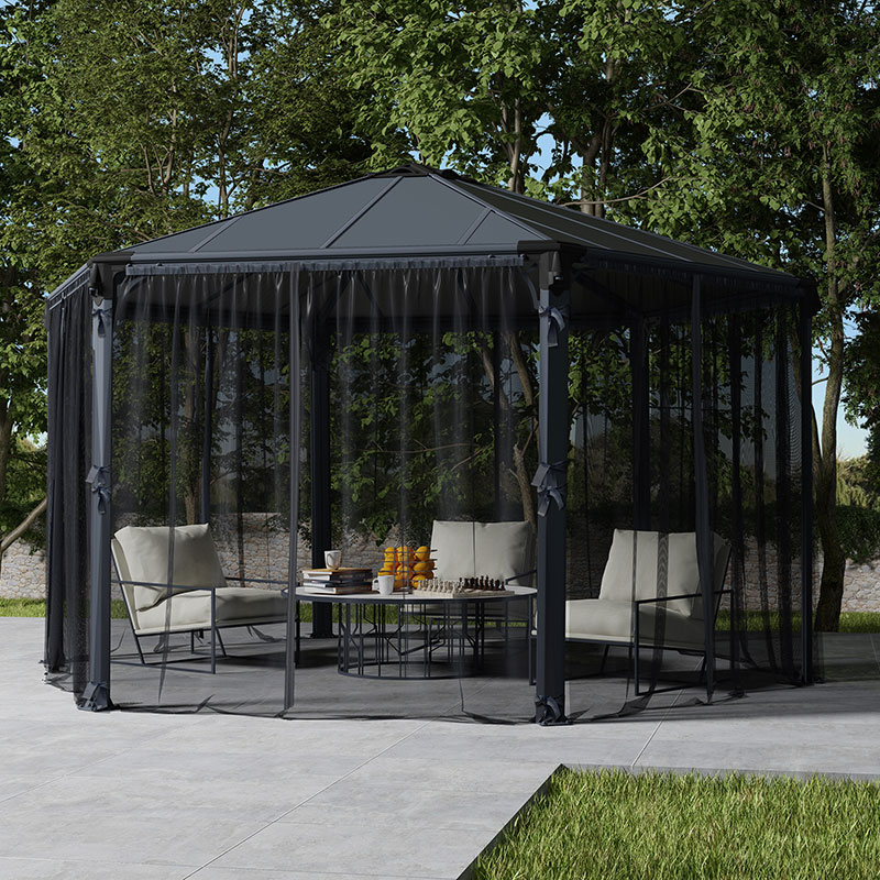 Palram Canopia Gazebo Netting Set for Roma and Monaco Gazebos online kaufen