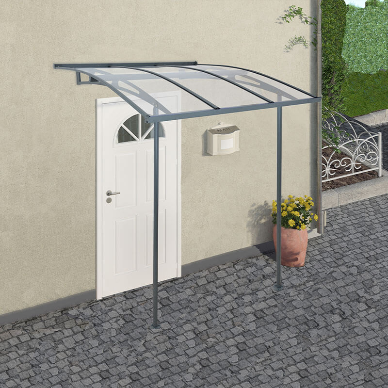 Palram Canopia Vega Grey 2000 Clear Door Canopy online kaufen