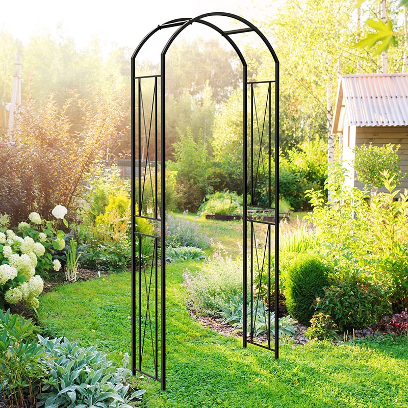 Panacea Camberwell Metal Garden Arch 7'8 x 3'2 online kaufen