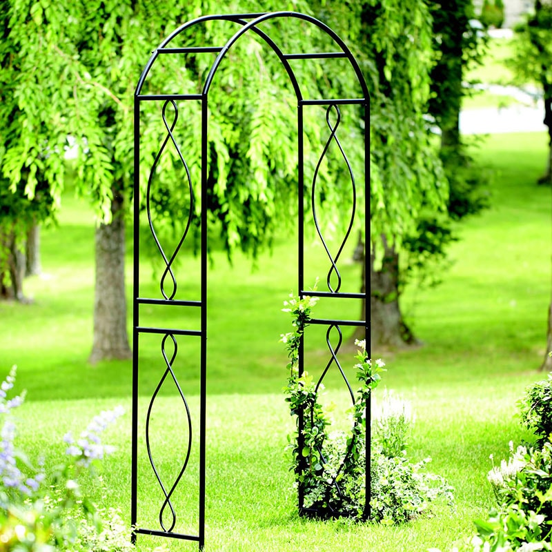 Panacea Curve Metal Garden Arch 7'5 x 3'2 online kaufen