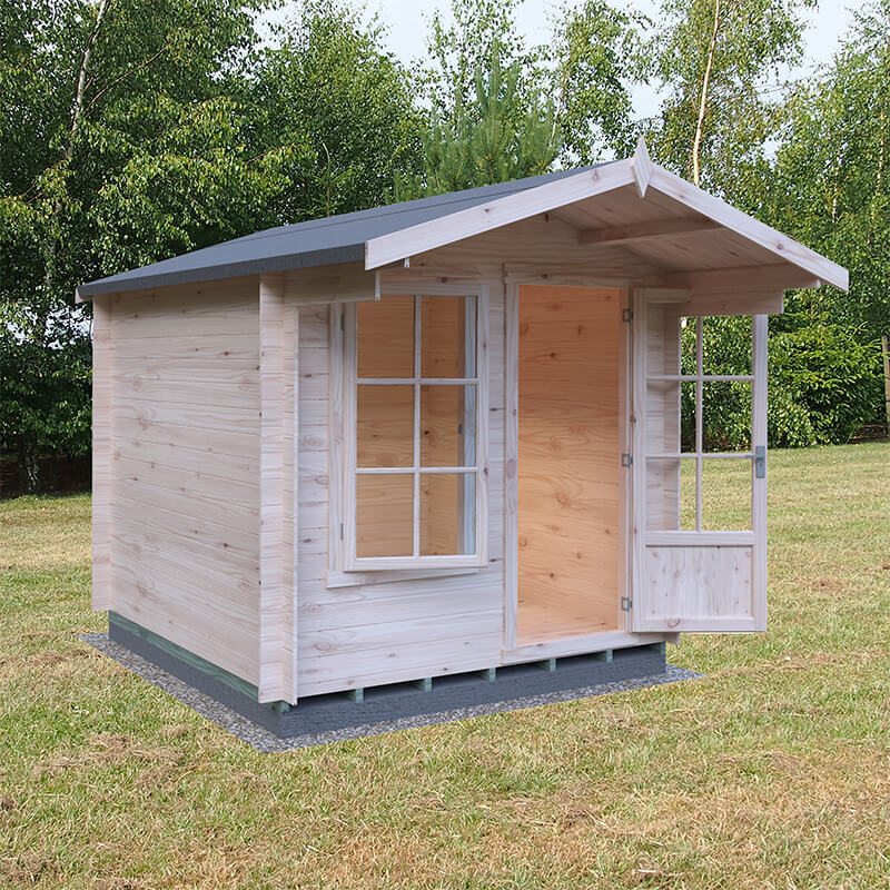 Shire Crinan 2.4m x 2.4m Log Cabin Summerhouse (19mm) online kaufen