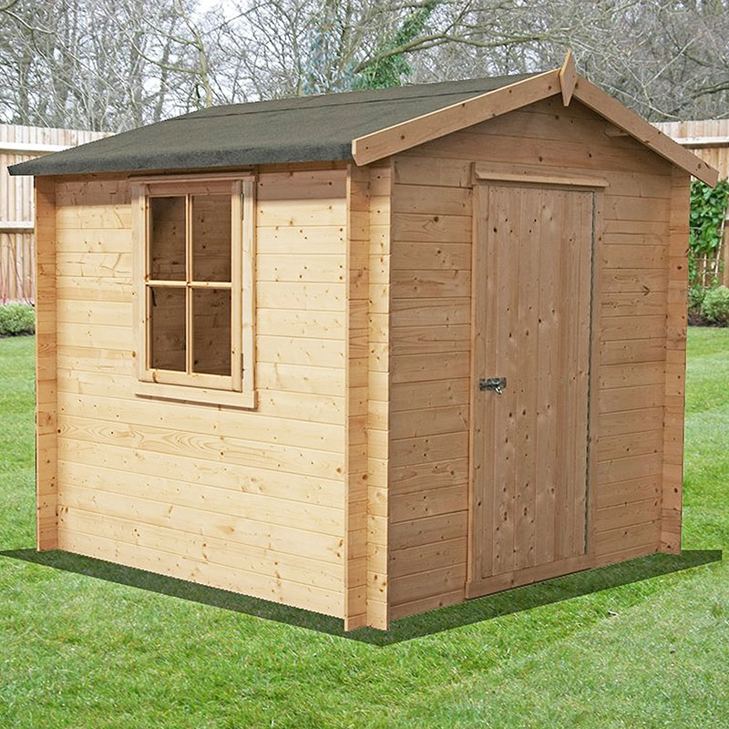 Shire Danbury 3.1m x 3m Log Cabin Shed (19mm) online kaufen