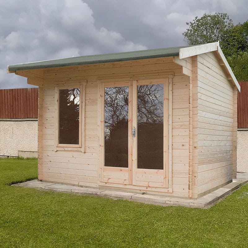 Shire Marlborough 3.6m x 3m Log Cabin Summerhouse (28mm) online kaufen