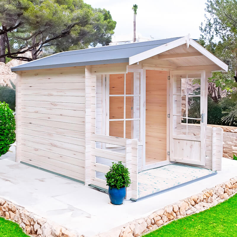 Shire Maulden 2.1m x 2.9m Log Cabin Summer House (19mm) online kaufen