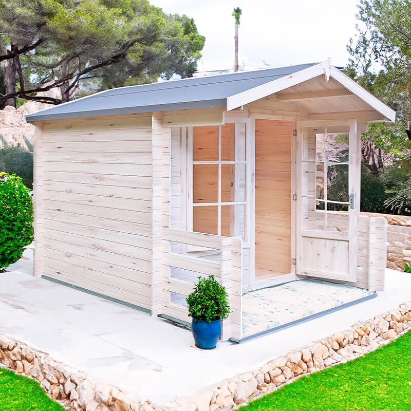 Shire Maulden 2.4m x 3.2m Log Cabin Summer House (19mm) online kaufen