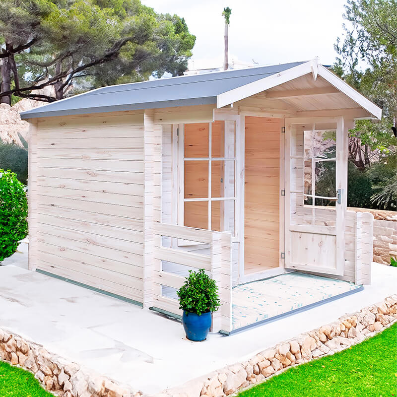 Shire Maulden 2.7m x 3.5m Log Cabin Summer House (19mm) online kaufen