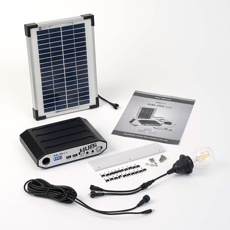 Solartech Premium Garden Building Solar Lighting & Charging Kit 1 - Suitable for Gazebos up to 3m x 3m (10' x 10') online kaufen