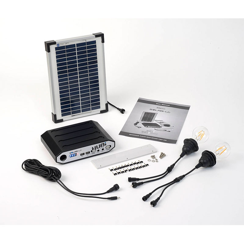 Solartech Premium Garden Building Solar Lighting & Charging Kit 4 - Suitable for Gazebos up to 4m x 4m (14' x 14') online kaufen