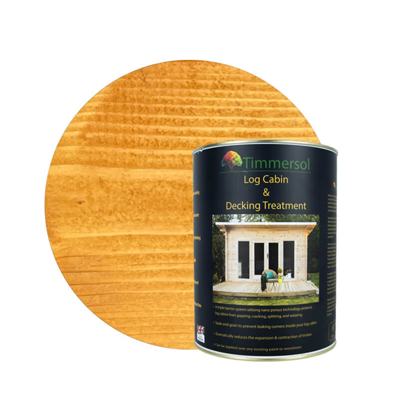 Timmersol Honey Blushed Oak Log Cabin & Decking Treatment (5 Litres) online kaufen