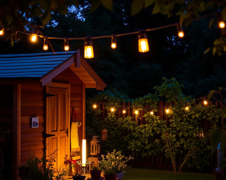 How to Light a Shed, Summerhouse or Log Cabin
