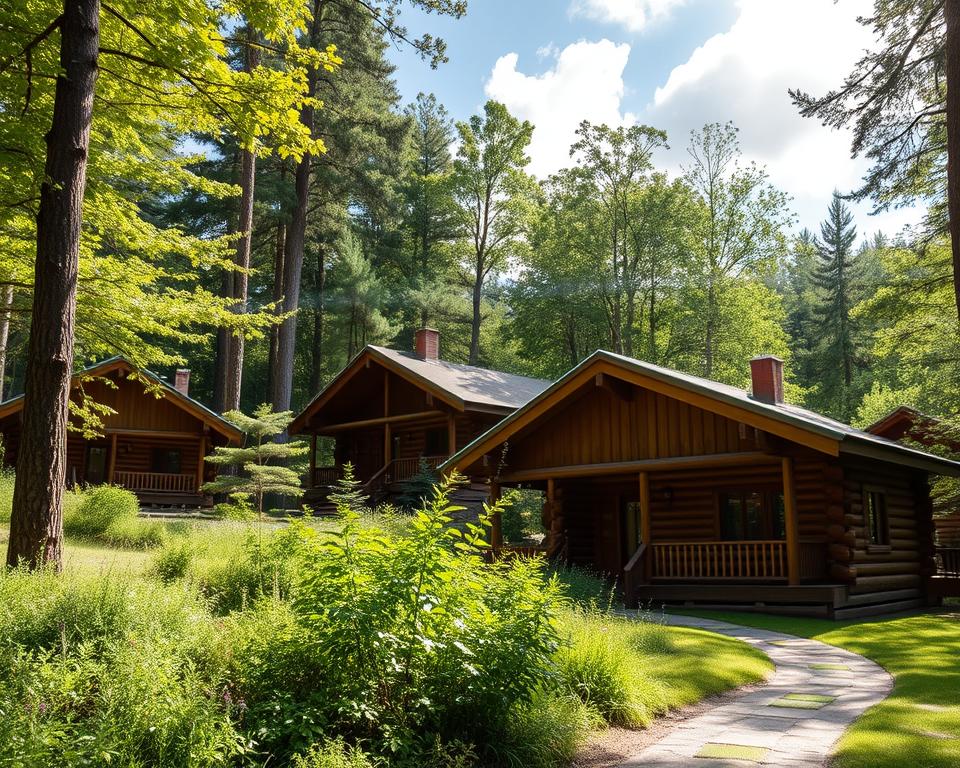 Log Cabins