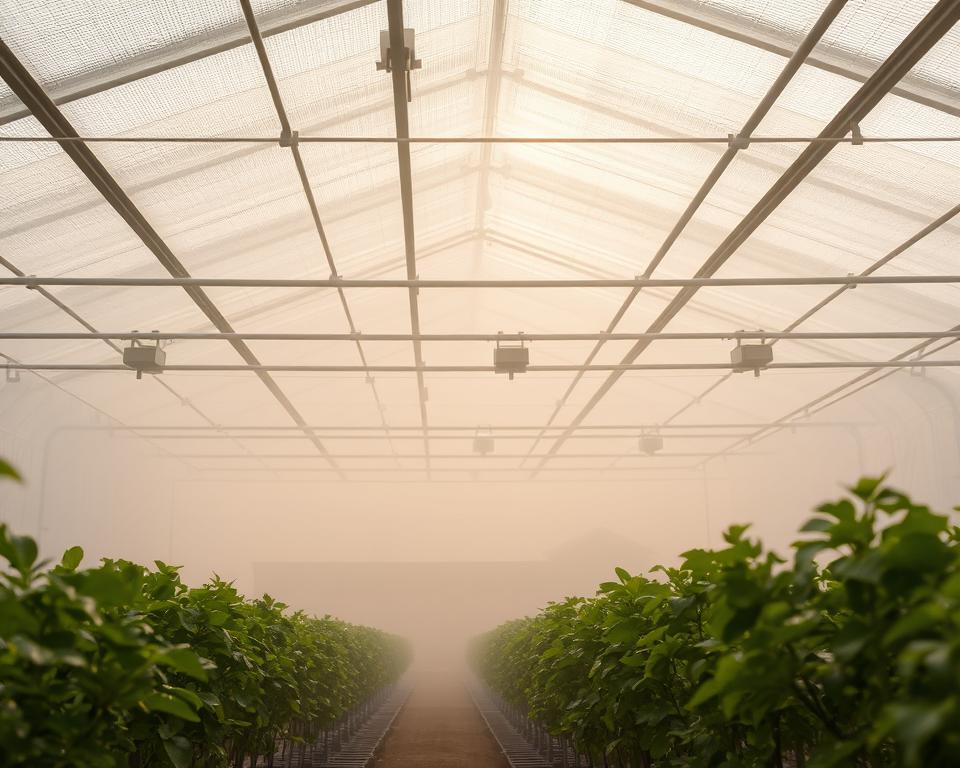 fogging in greenhouse