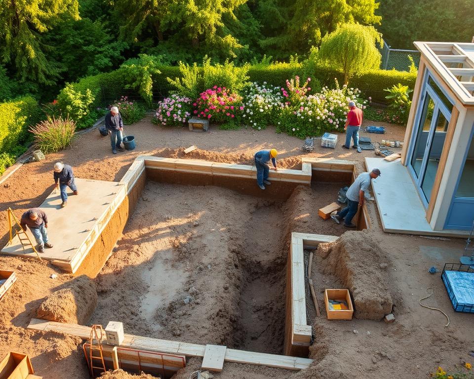 garden room construction