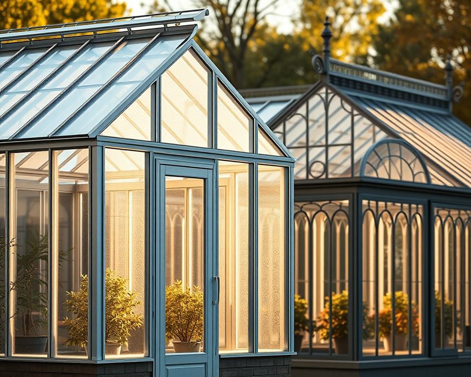 polycarbonate vs glass greenhouse