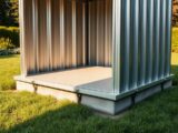 Anchoring a Metal Garden Shed to the Ground