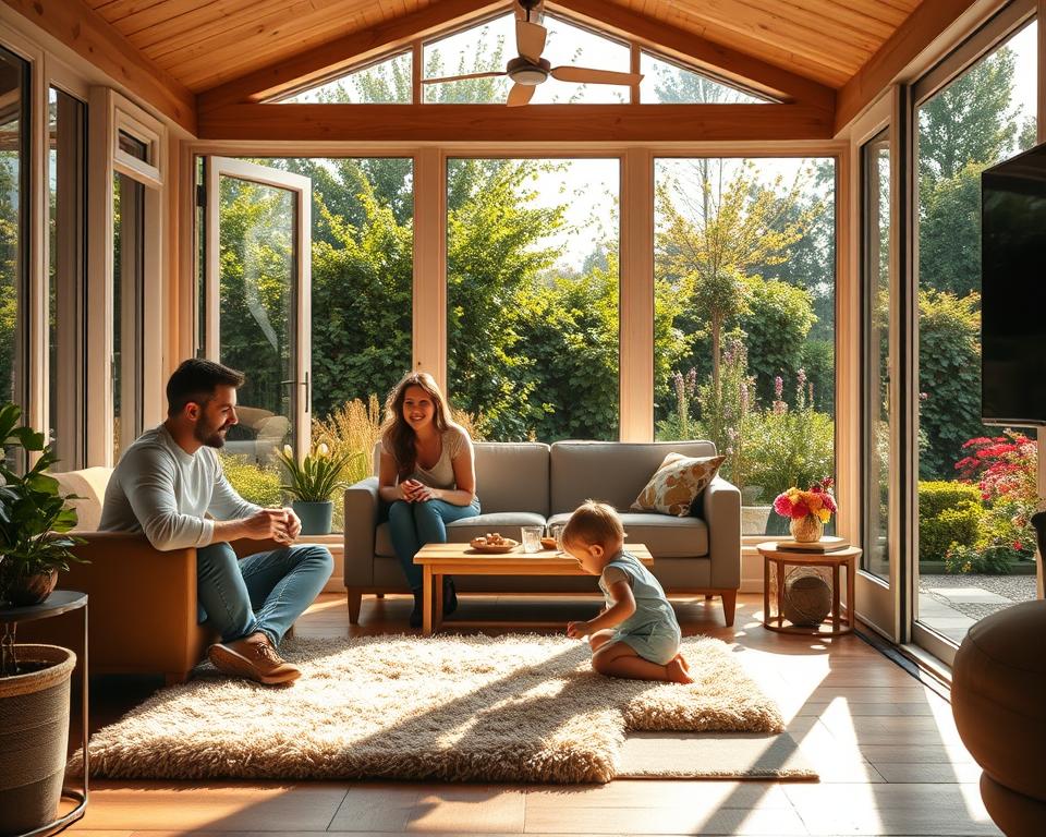 Customer experiences with composite garden rooms
