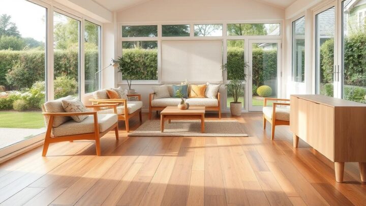 Optimise Garden Rooms: Best Flooring & Storage Options