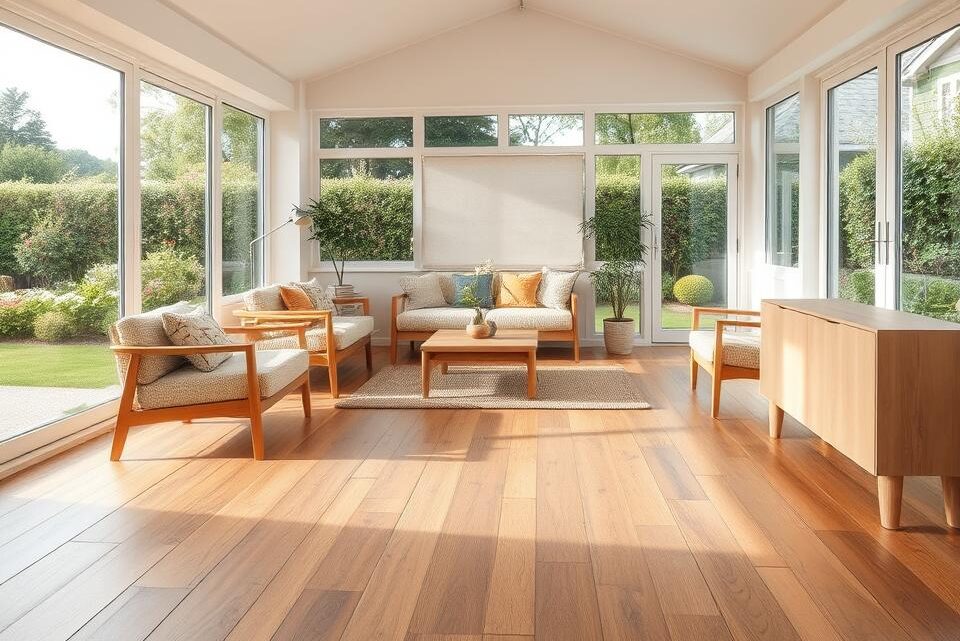 Optimise Garden Rooms: Best Flooring & Storage Options