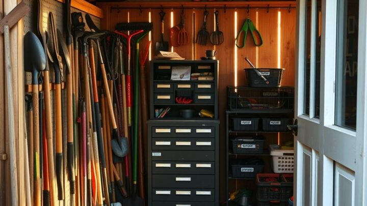 Practical Garden Tool Storage Ideas for a Tidy Garden