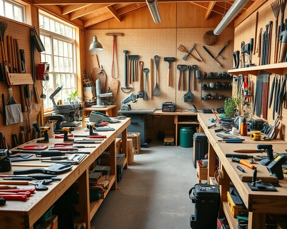 garden workshop equipment