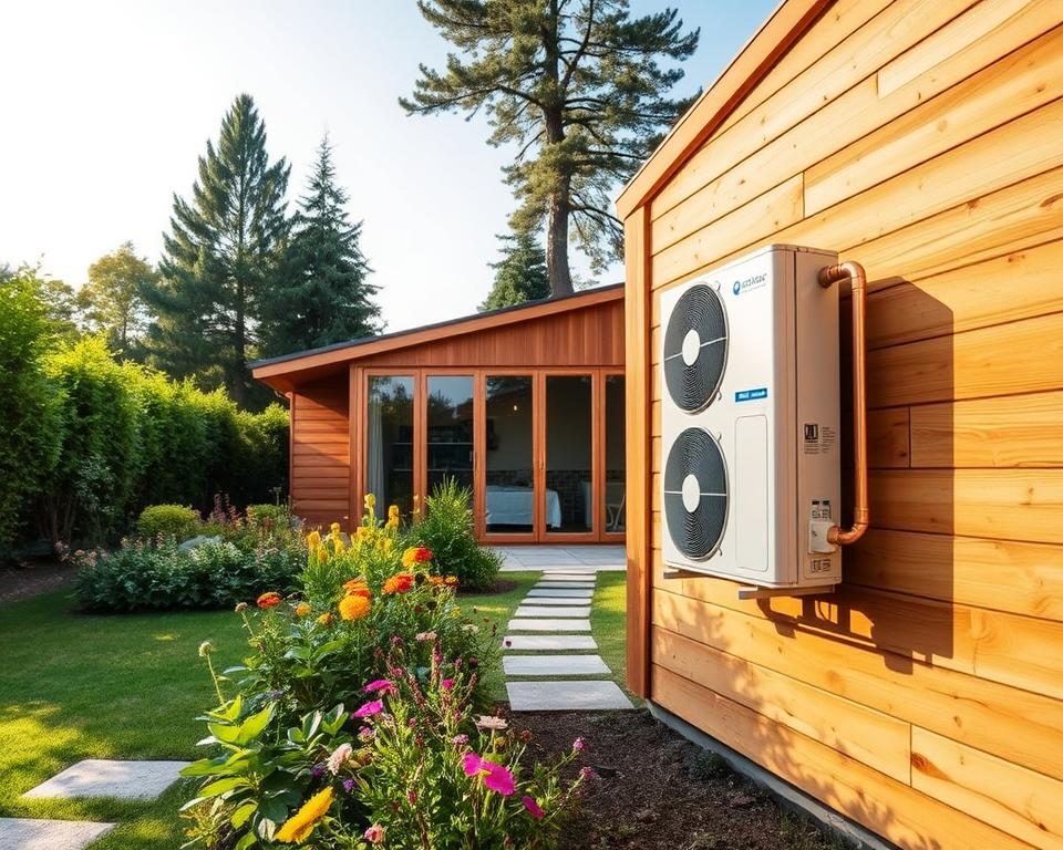 Air Source Heat Pump for Garden Room