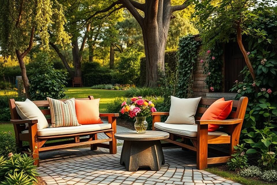 Creating a seating area in the garden – ideas and tips
