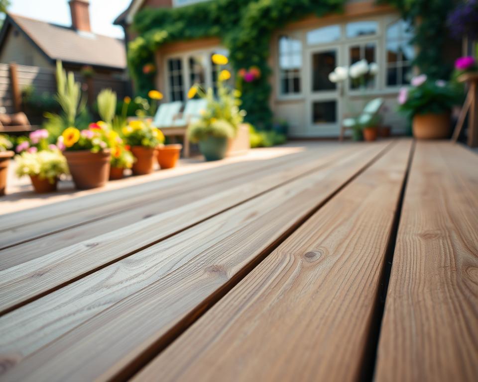 European Oak Decking Timber