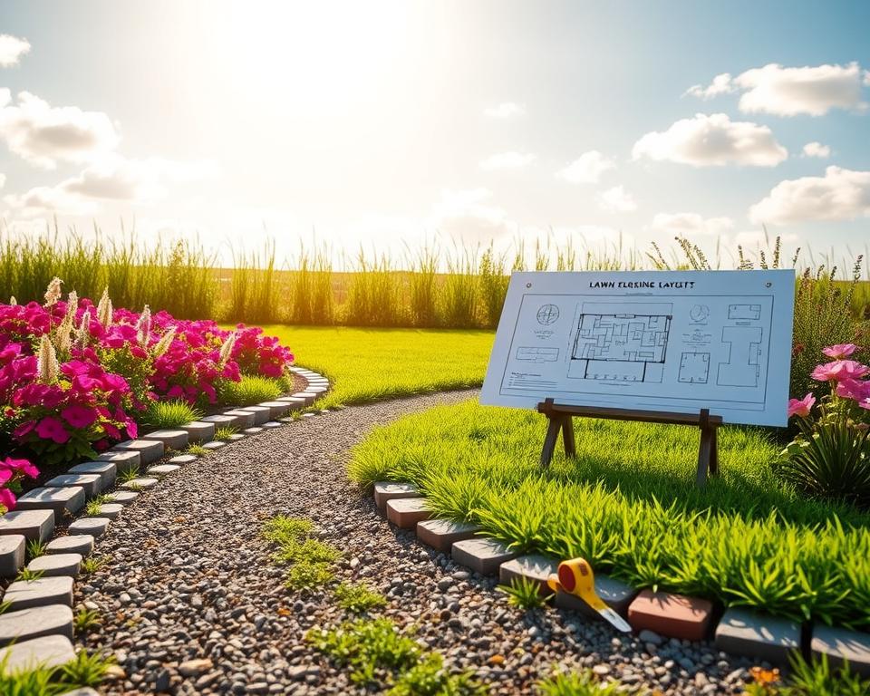 Garden Edging Layout Planning